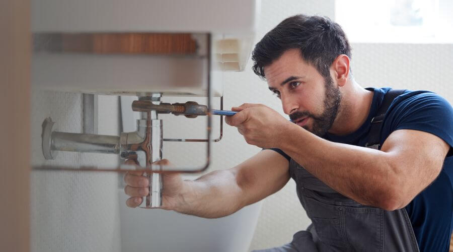 Sink pipe leak repair in Springdale, MT